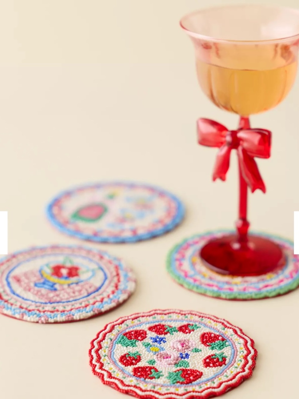 For Love & Lemons x UO Beaded Coasters